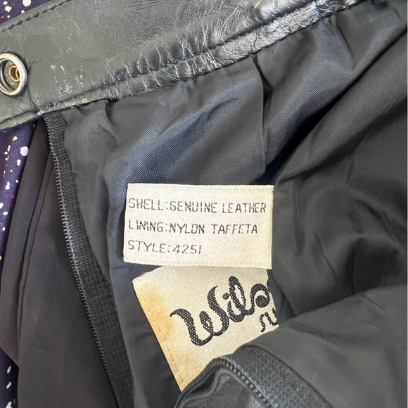 Genuine leather - Wilson mini skirt - Picture 5 of 5